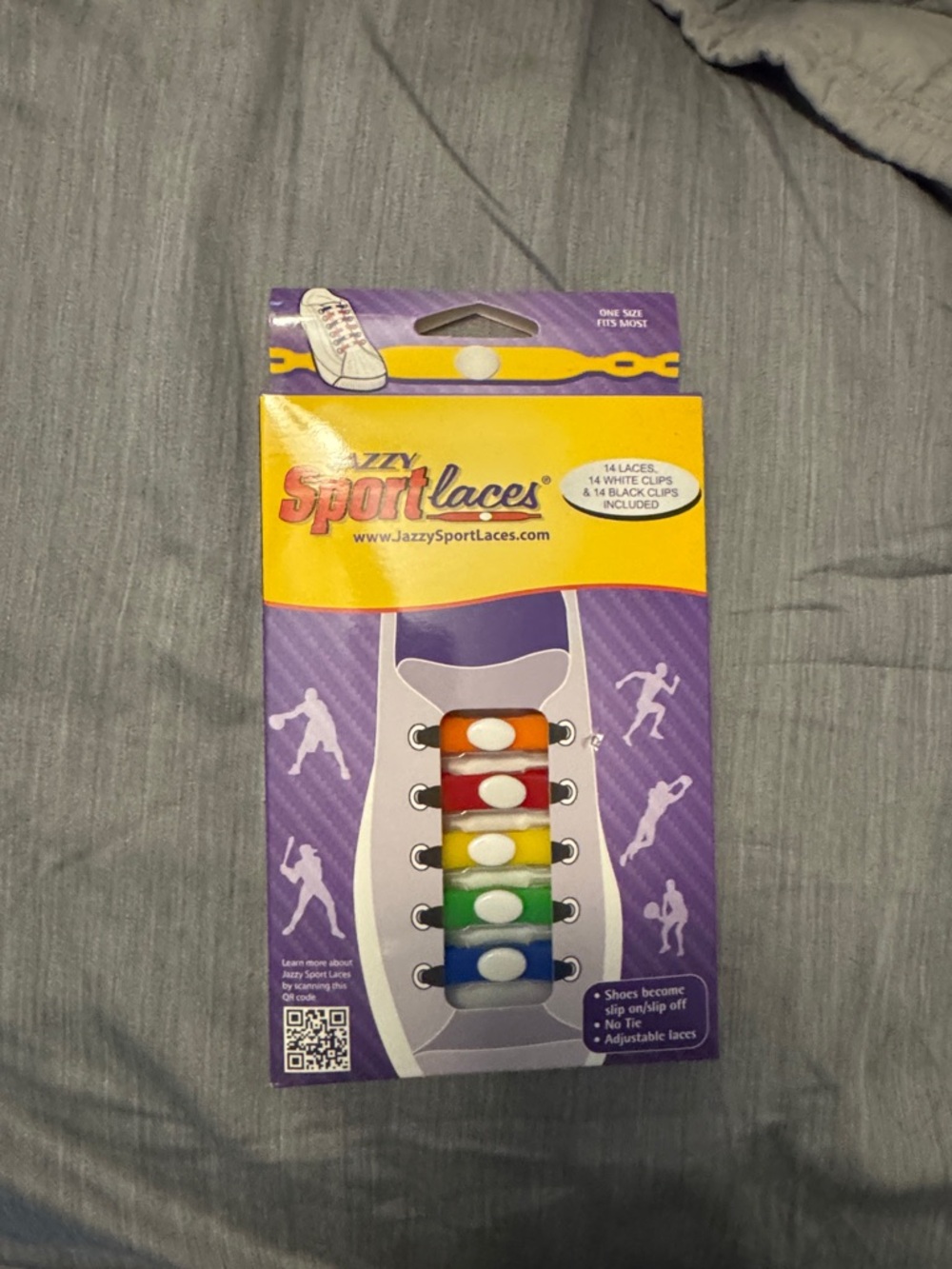 Rainbow No-Tie Women's Shoe Laces